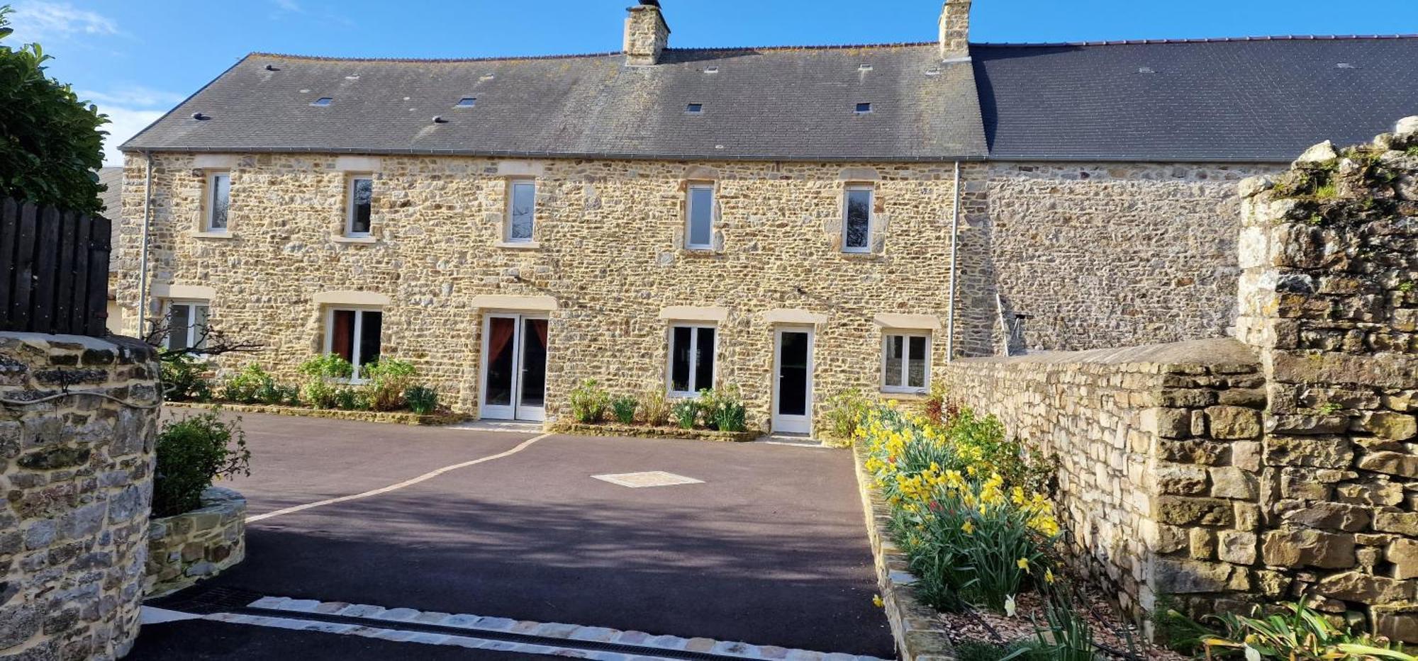 Saint-Maurice-en-Cotentin Le Dy En Fleursヴィラ エクステリア 写真